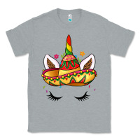 Heather Grey unicorn and sombrero Classic Tee - LillyAllenDesigns