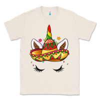 Natural unicorn and sombrero Classic Tee - LillyAllenDesigns