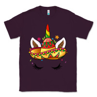 Plum unicorn and sombrero Classic Tee - LillyAllenDesigns