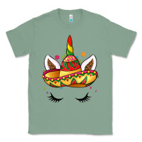 Sage unicorn and sombrero Classic Tee - LillyAllenDesigns