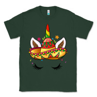 Sports Green unicorn and sombrero Classic Tee - LillyAllenDesigns