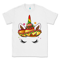 White unicorn and sombrero Classic Tee - LillyAllenDesigns