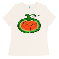 Bone watermelon pumpkin Ladies Tee - Jasminsmagicworld