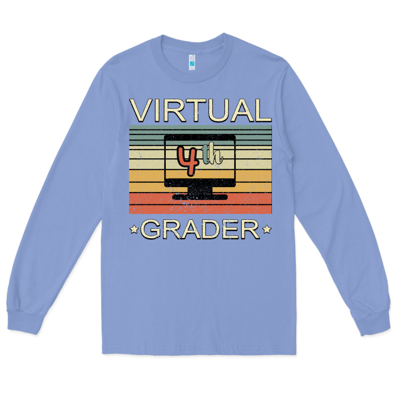 Virtual 4th Grader Long Sleeve Tee by Bettercallsaul | Teevron