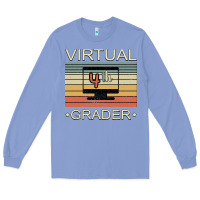 Colony Blue Virtual 4th Grader Long Sleeve Tee - Bettercallsaul