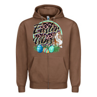 Easter Vibes Easter Day Zipper Hoodie | Teevron