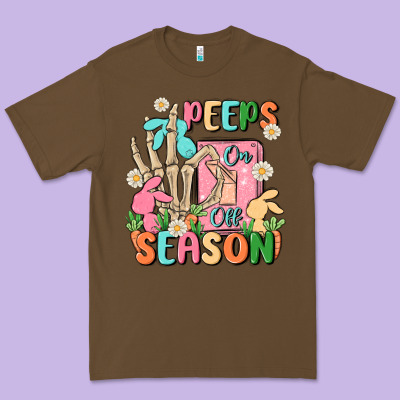 Peeps Season Mode On Premium Tee Designed By Maliassmallbusiness