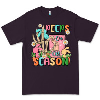 Plum peeps season mode on Premium Tee - MaliasSmallBusiness