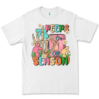 White peeps season mode on Premium Tee - MaliasSmallBusiness