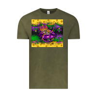 Mardi Gras Lips Vintage Tee | Teevron
