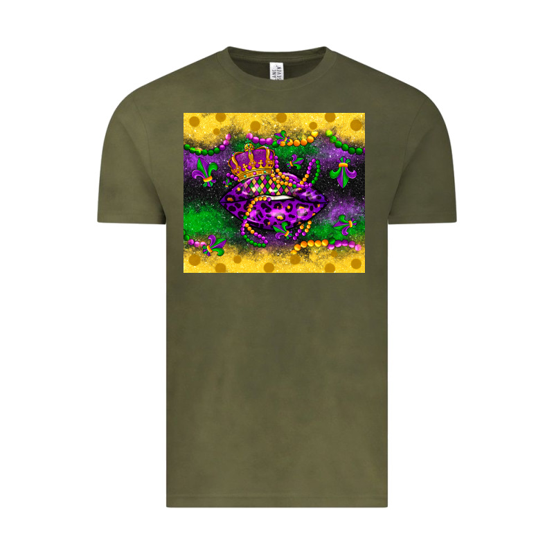 Mardi Gras Lips Vintage Tee by LillyAllenDesigns | Teevron