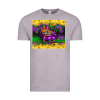 Vintage Zinc mardi gras lips Vintage Tee - LillyAllenDesigns