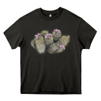 Asphalt cob beehive cactus Heavy Core Tee - LillyAllenDesigns