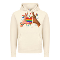 Vintage Artic lgbtq pride hands Vintage Hoodie - LillyAllenDesigns