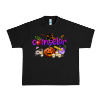 Black Counselor Halloween Urban Heavy Tee - LillyAllenDesigns