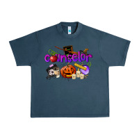 Midnight Navy Counselor Halloween Urban Heavy Tee - LillyAllenDesigns