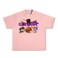Salmon Counselor Halloween Urban Heavy Tee - LillyAllenDesigns