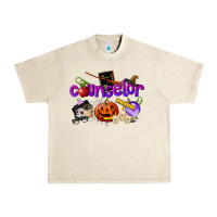 Sandshell Counselor Halloween Urban Heavy Tee - LillyAllenDesigns