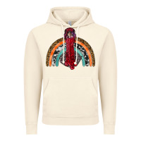 Vintage Artic thanksgiving turkey rainbow Vintage Hoodie - RanaPortraitStore