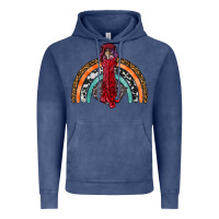 Vintage Denim thanksgiving turkey rainbow Vintage Hoodie - RanaPortraitStore