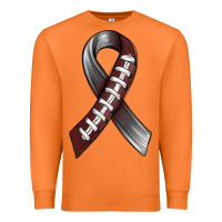 Carrot Gray Ribbon American Football Premium Sweatshirt - BundleAndBundleShop