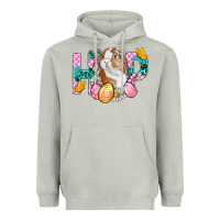 Moon Dust Hop Bunny Easter Heavyweight Hoodie - BundleAndBundleShop
