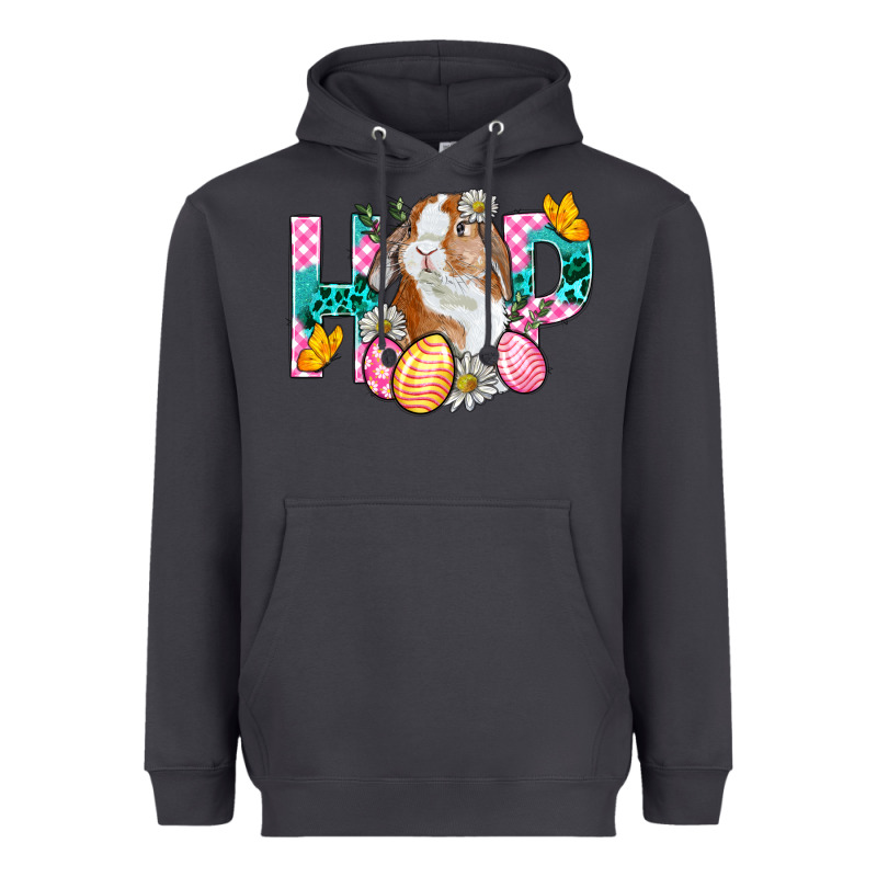 Hop Bunny Easter Heavyweight Hoodie by BundleAndBundleShop | Teevron