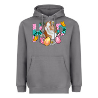 Storm Hop Bunny Easter Heavyweight Hoodie - BundleAndBundleShop