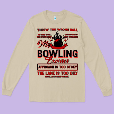 My Bowling Long Sleeve Tee Designed By Bettercallsaul