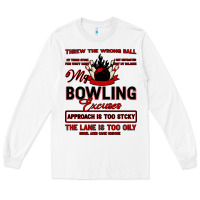 White My Bowling Long Sleeve Tee - Bettercallsaul