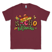 Burgundy nacho bitchacho Classic Tee - LillyAllenDesigns
