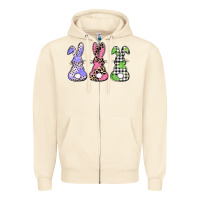 Sandshell Easter bunnies Zipper Hoodie - CowGirlArtShop