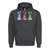 Smoke Easter bunnies Zipper Hoodie - CowGirlArtShop