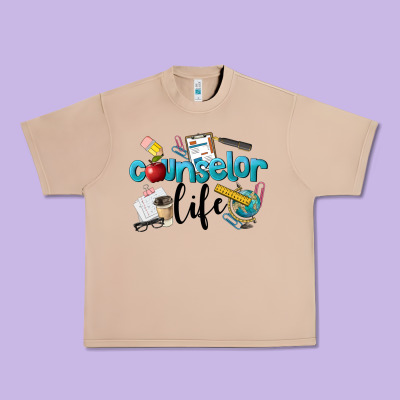 Counselor Life Urban Heavy Tee Designed By Lillyallendesigns