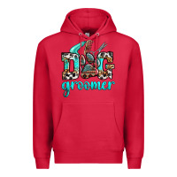 Cardinal western dog groomer Premium Hoodie - OliviaCreatesArt