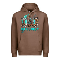 Chestnut western dog groomer Premium Hoodie - OliviaCreatesArt