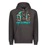 Smoke western dog groomer Premium Hoodie - OliviaCreatesArt