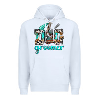 White western dog groomer Premium Hoodie - OliviaCreatesArt