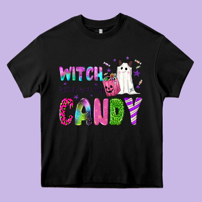 Witch Better Have My Candy Heavy Core Tee Designed By Nancycooperartshop