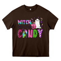 Chocolate Brown Witch better have my candy Heavy Core Tee - NancyCooperArtShop