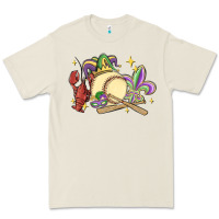 Bone mardi gras baseball Premium Tee - MaliasSmallBusiness
