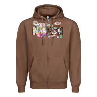 Chestnut Easter Nurse  Easter Day Zipper Hoodie - CowGirlArtShop