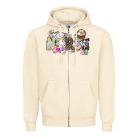 Sandshell Easter Nurse  Easter Day Zipper Hoodie - CowGirlArtShop