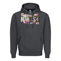 Smoke Easter Nurse  Easter Day Zipper Hoodie - CowGirlArtShop