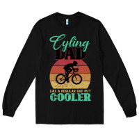 Black Mens Cycling Dad Bike Rider Cyclist Father s Day Gift Funny Long Sleeve Tee - Bettercallsaul