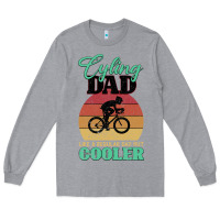 Heather Grey Mens Cycling Dad Bike Rider Cyclist Father s Day Gift Funny Long Sleeve Tee - Bettercallsaul