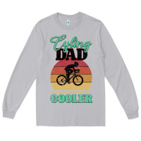 Mens Cycling Dad Bike Rider Cyclist Father S Day Gift Funny Long Sleeve Tee | Teevron
