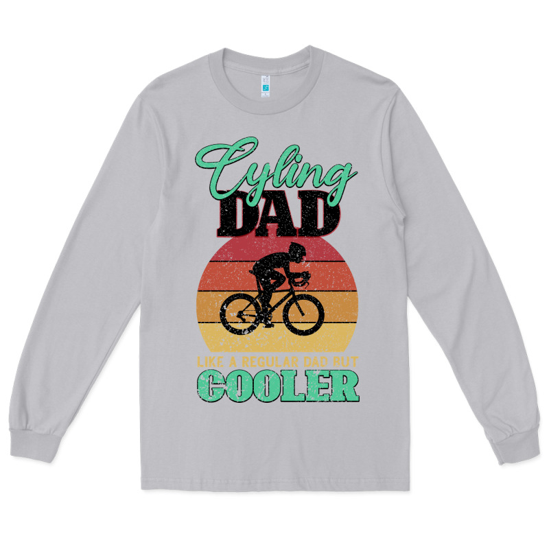 Mens Cycling Dad Bike Rider Cyclist Father S Day Gift Funny Long Sleeve Tee by Bettercallsaul | Teevron
