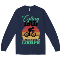 Navy Mens Cycling Dad Bike Rider Cyclist Father s Day Gift Funny Long Sleeve Tee - Bettercallsaul