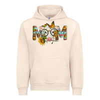 Sandshell Western Baby Calf Mom With Sunflower Mother's Day Urban Hoodie - LillyAllenDesigns